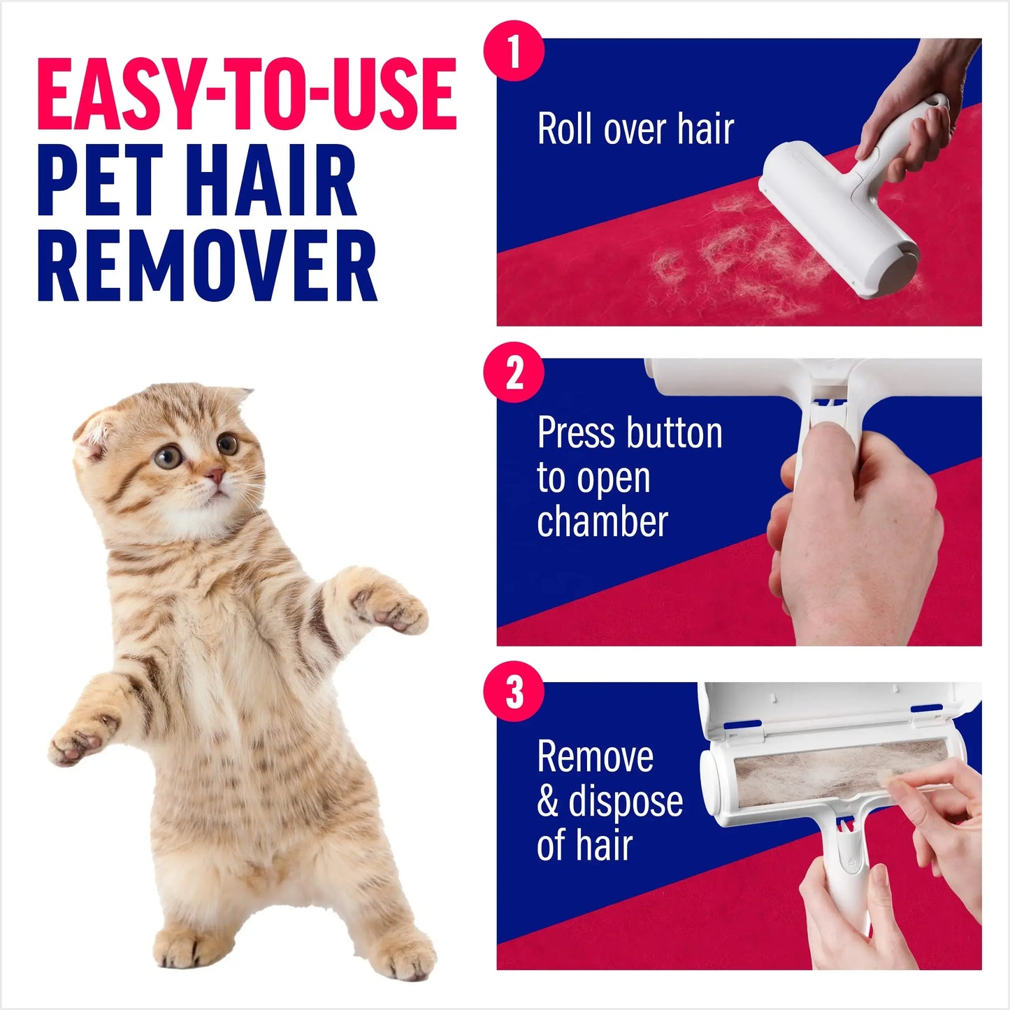 Dog & Cat Hair Remover Roller