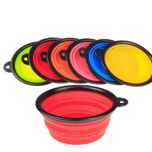 Portable Collapsible Pet Bowls